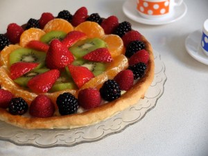 Crema amb fruites